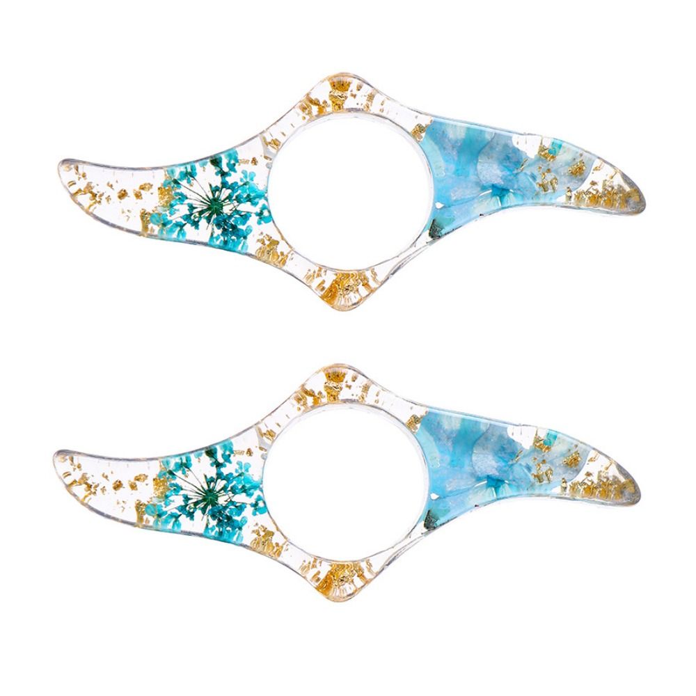 Dried Flower Bookmark - Akrylowy podpórka do książek z kwiatami