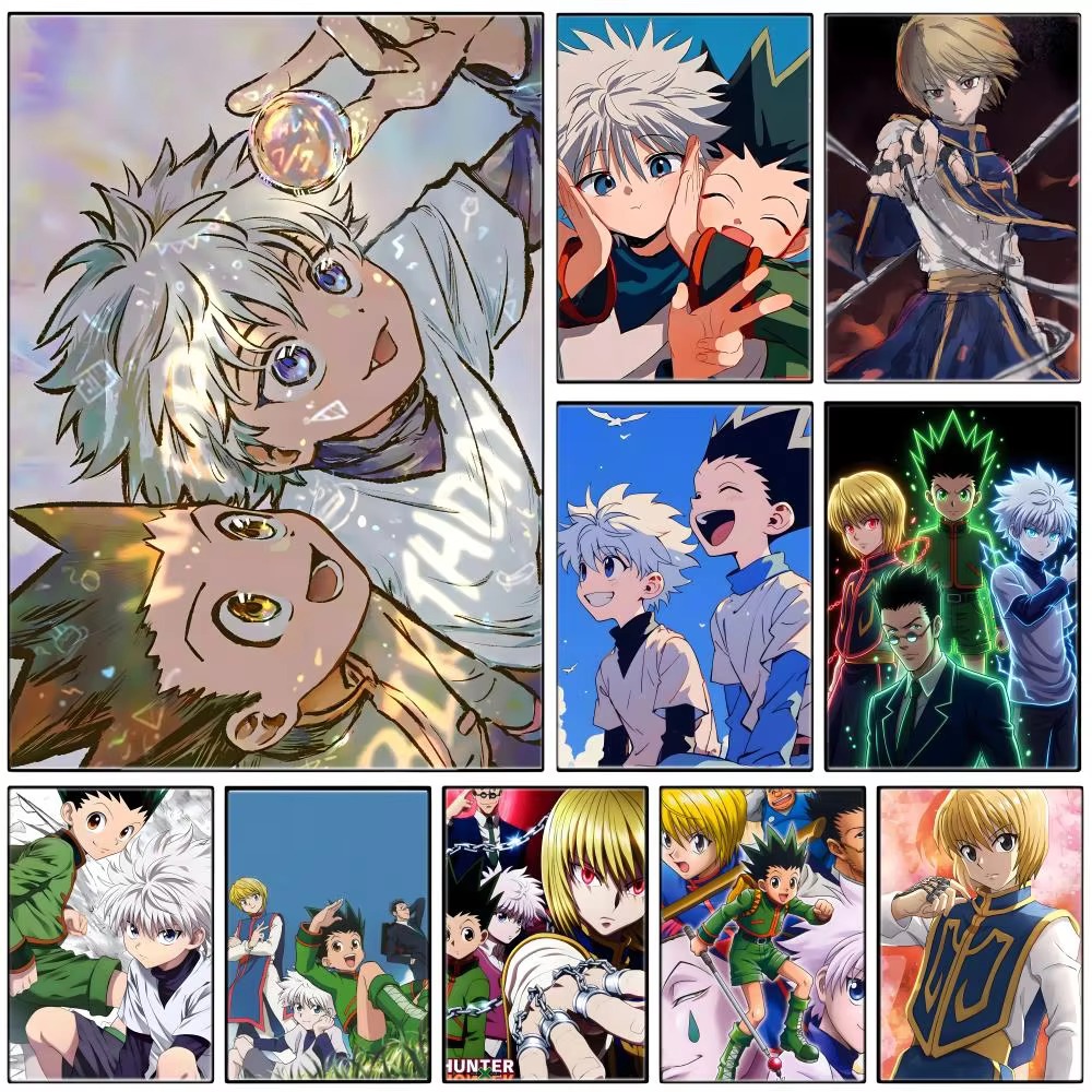 Photo Mosaic Print - Diamentowa Mozaika Animacja H-Hunter x Hunter