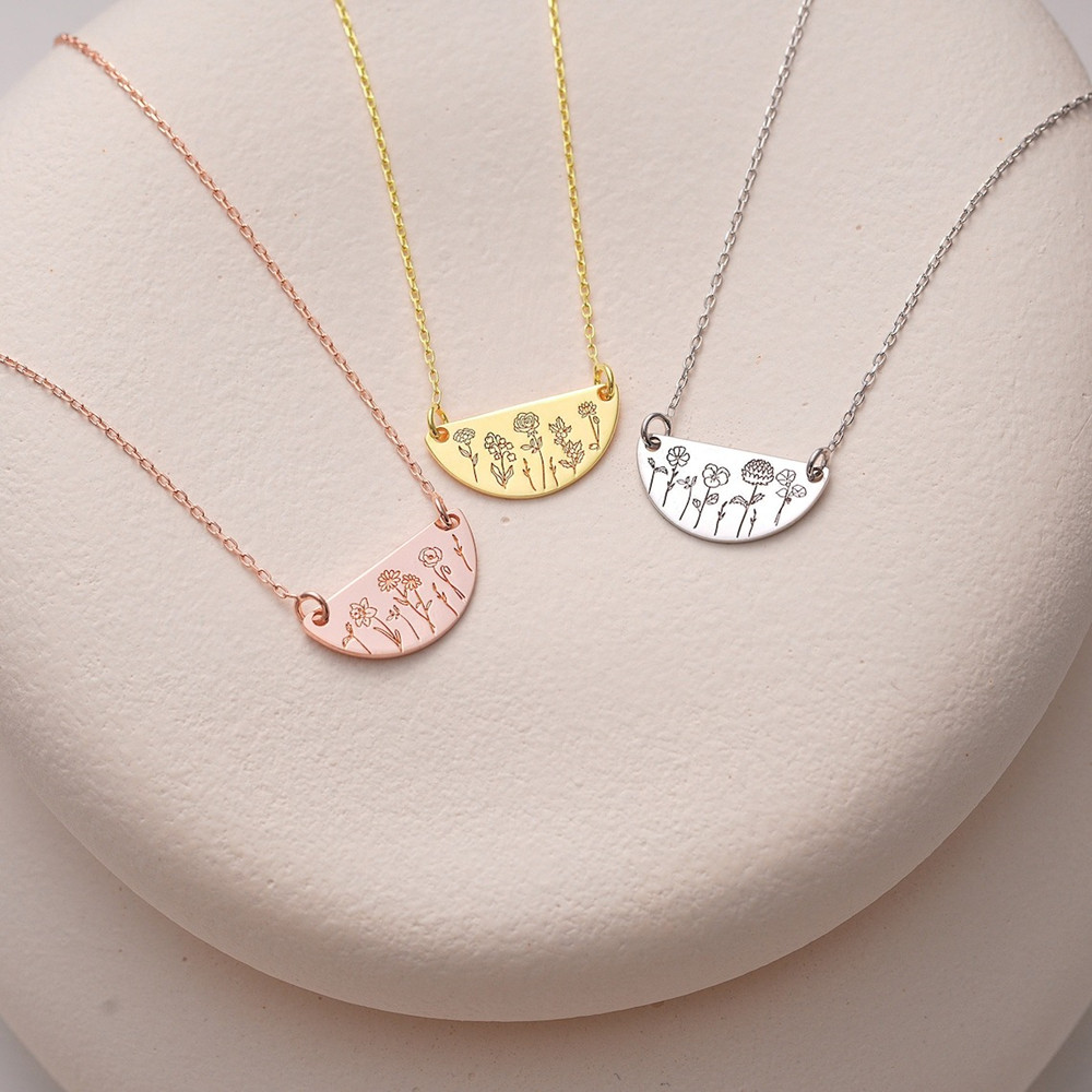 Naszyjnik z Kwiatem Urodzinowy – Birth Flower Necklace recenzja i cena