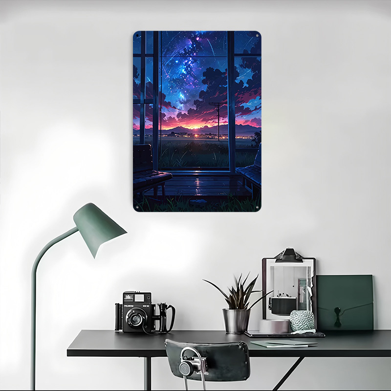 Anime Plakat z widokiem na okn – Custom Night Sky recenzja i cena