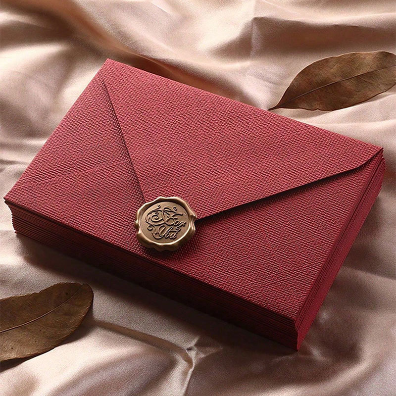 10 zestawów kartek okolicznośc – Wax Seal Letter Kit recenzja i cena