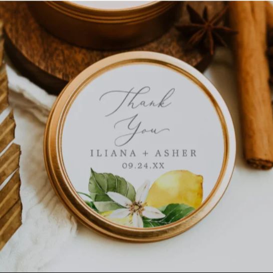 Niestandardowa naklejka z podz – Personalised Candle Label recenzja i cena