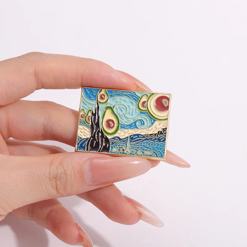 Abstrakcyjny obraz olejny emal – Custom Night Sky recenzja i cena