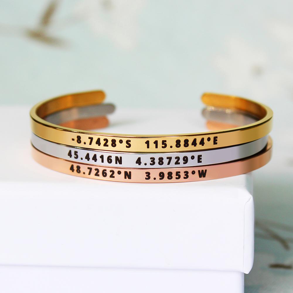 Bransoletka z niestandardowymi – Coordinates Bracelet recenzja i cena