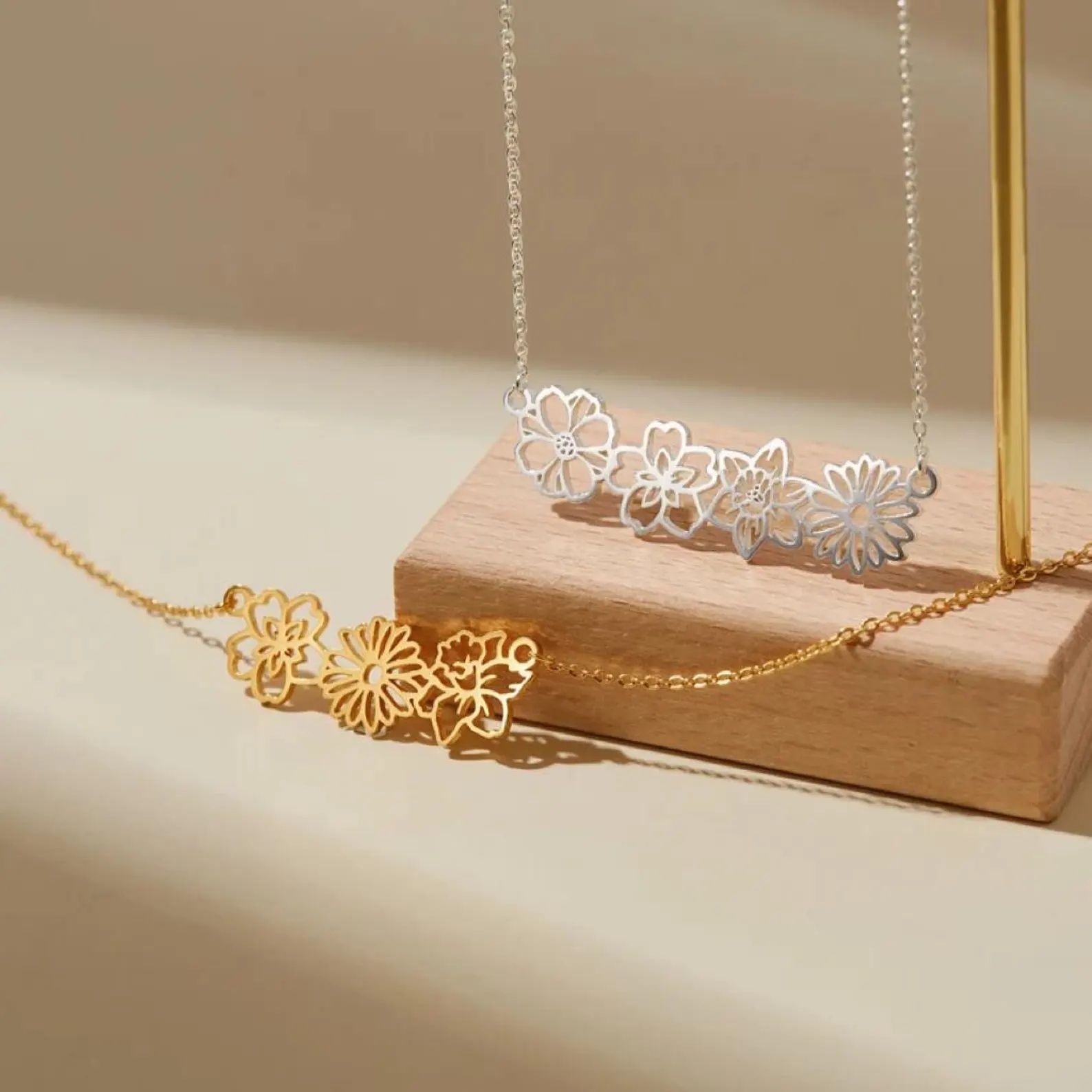 Amaxer Niestandardowy naszyjni – Birth Flower Necklace recenzja i cena