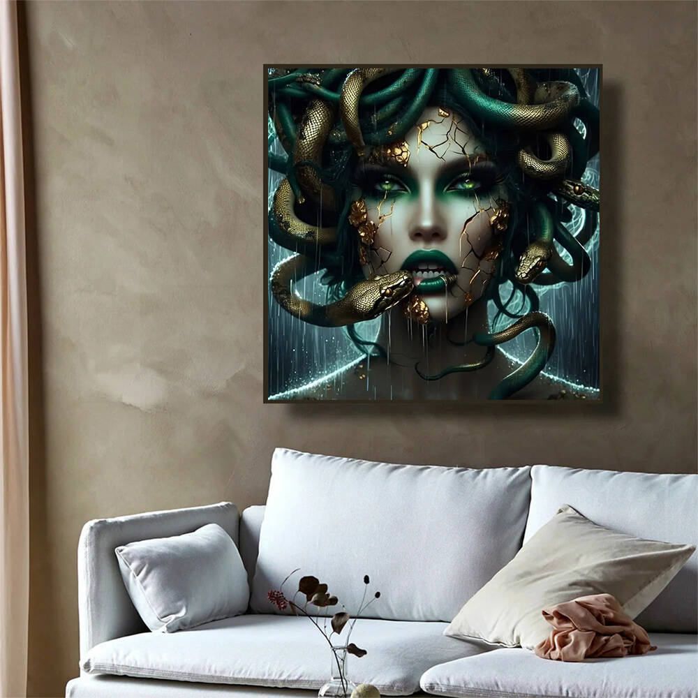 Bezramowa mozaika diamentowa,  – Photo Mosaic Print recenzja i cena