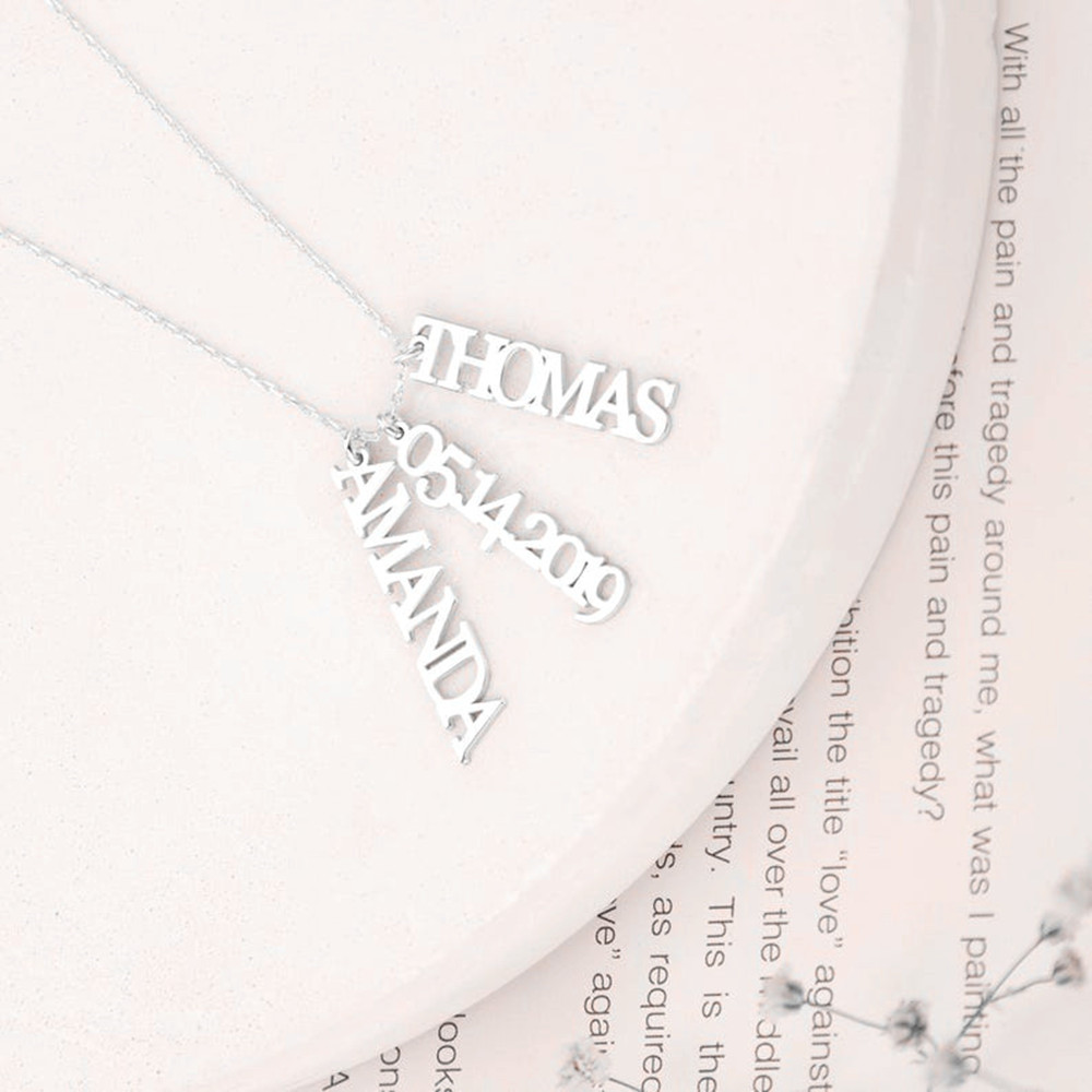 Naszyjnik z wieloma imionami n – Birth Flower Necklace recenzja i cena