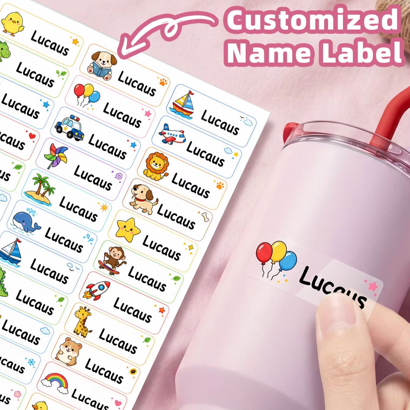 1-500 szt. Personalizowane nak – Personalised Candle Label recenzja i cena
