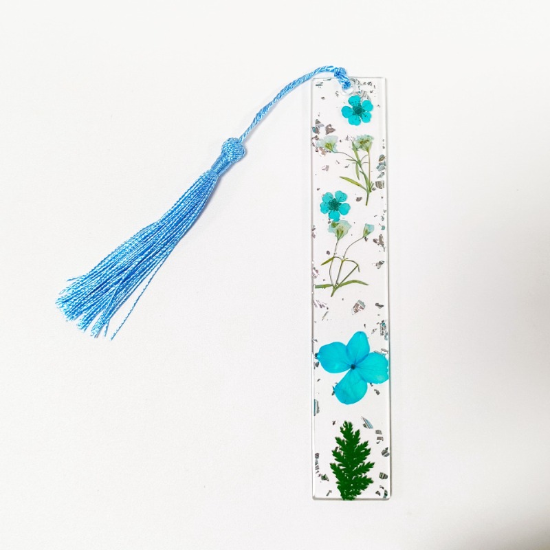 5 szt. Kreatywne, przezroczyst – Dried Flower Bookmark recenzja i cena