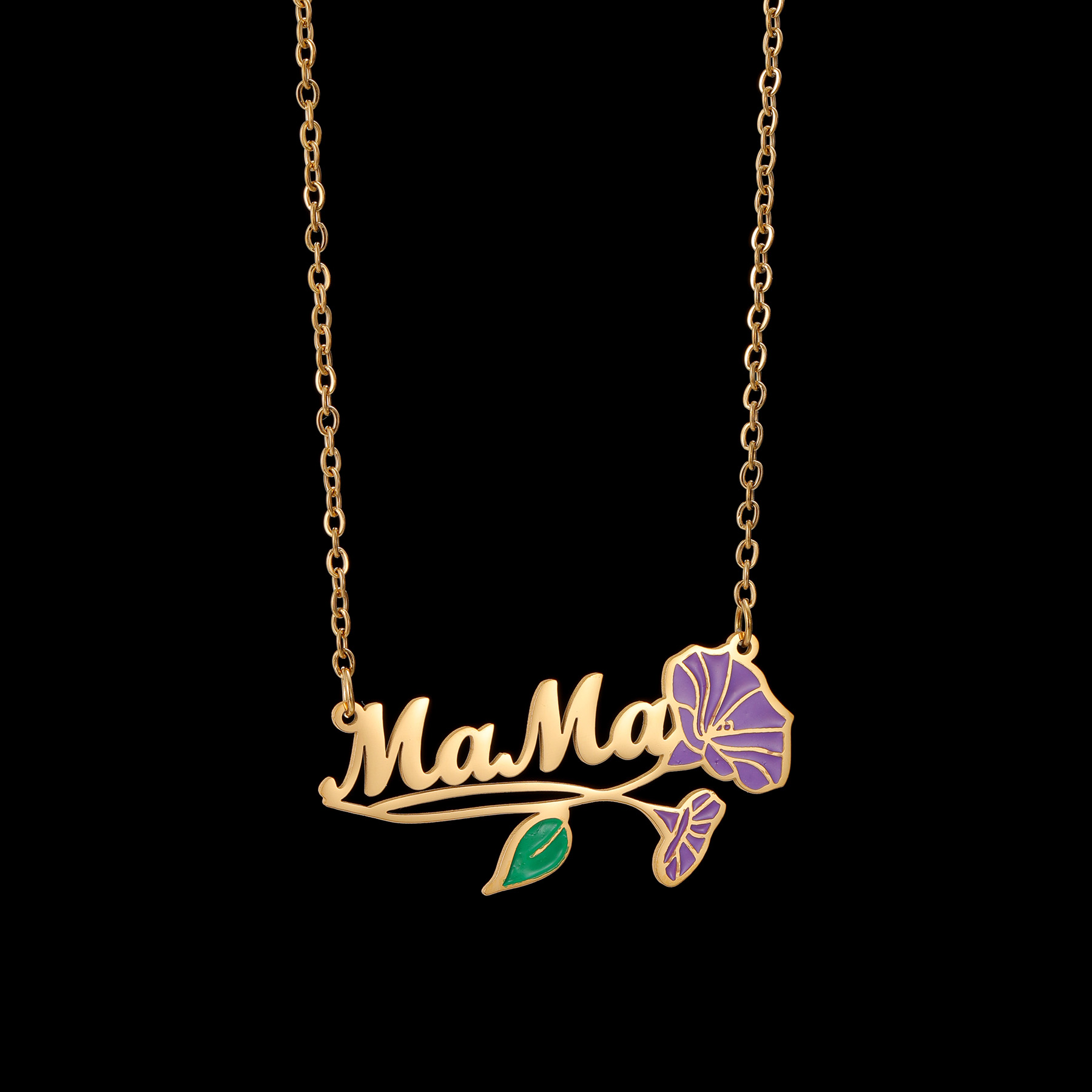 Acheerup Personalizowany Naszy – Birth Flower Necklace recenzja i cena
