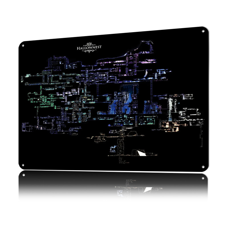 Hollow Knight Mapa Hallownest  – Custom Map Poster recenzja i cena