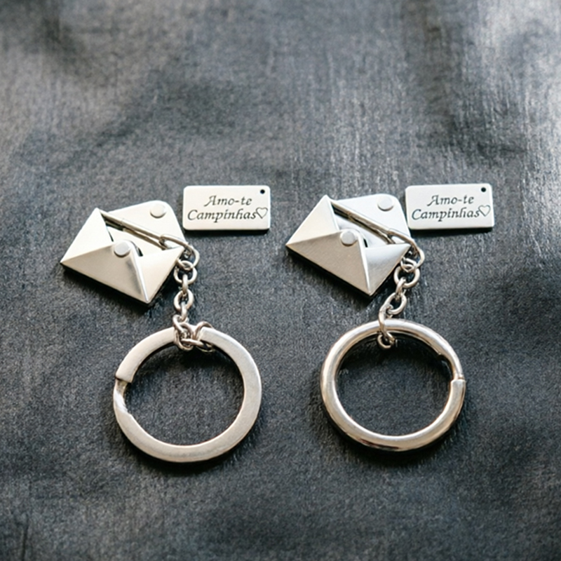 Otwierany brelok do kluczy z k – Initial Ring Custom recenzja i cena