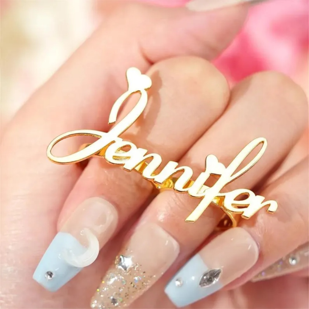 LeeChee Personalizowany Pierśc – Initial Ring Custom recenzja i cena