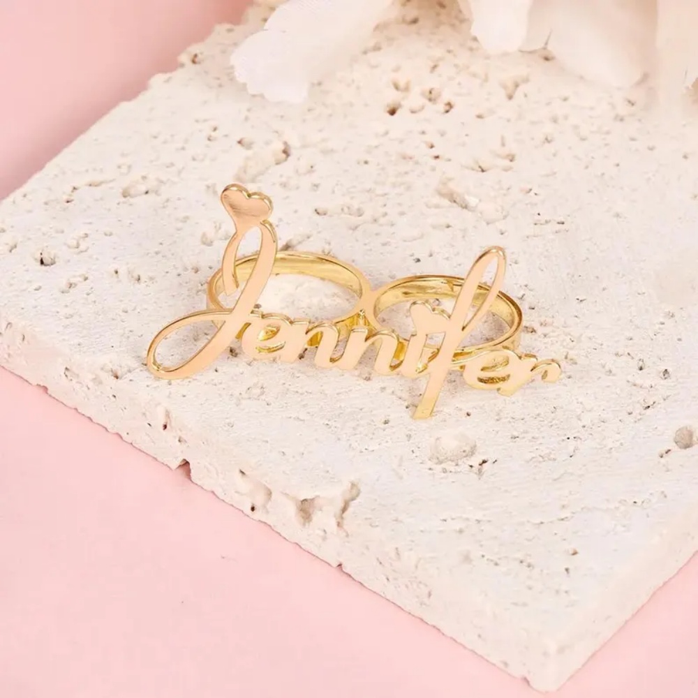 LeeChee Personalizowany Pierśc – Initial Ring Custom recenzja i cena